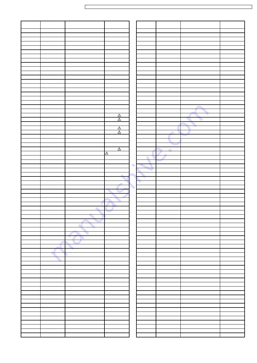 Panasonic TX-32LX70X Service Manual Download Page 99