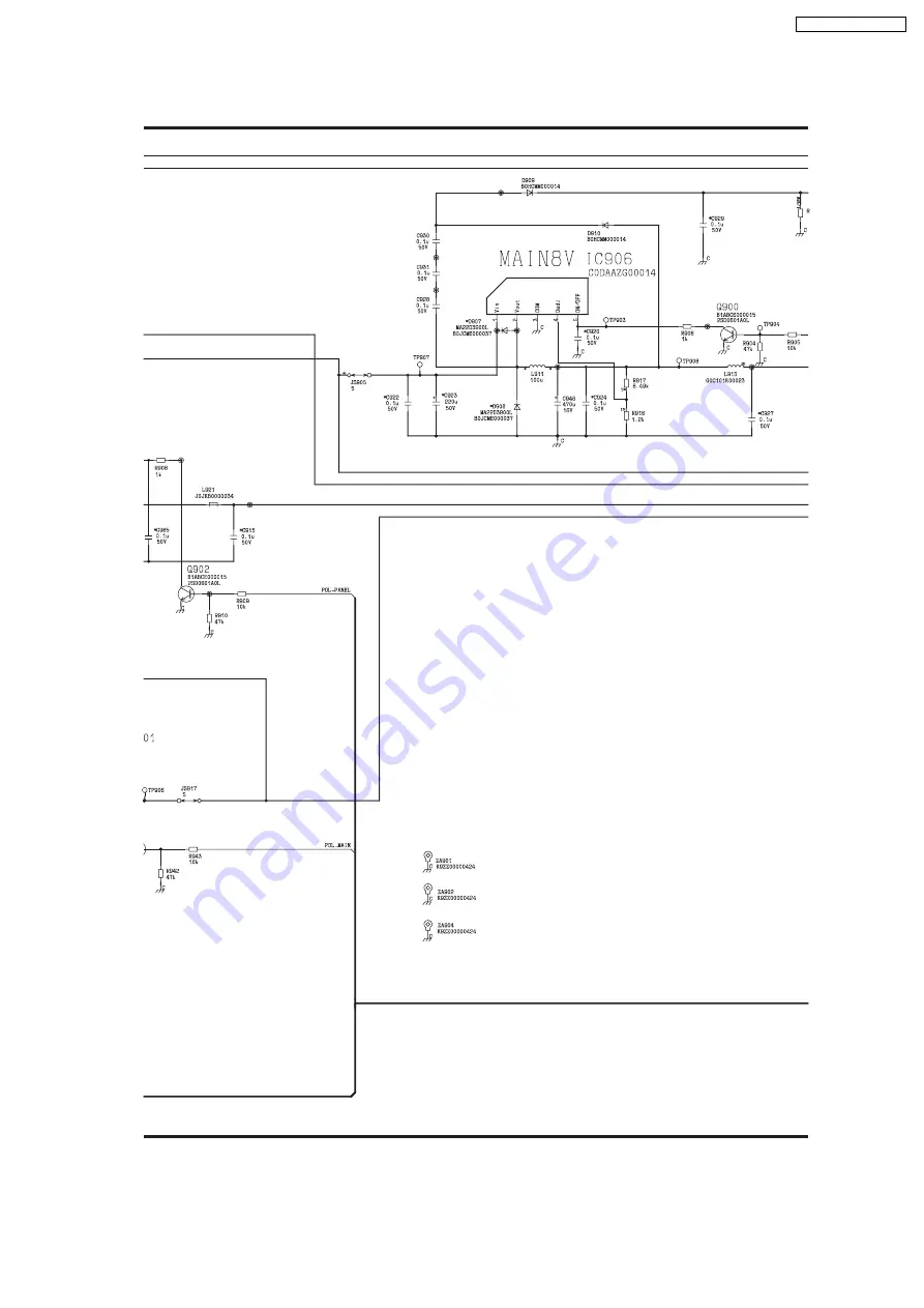 Panasonic TX-32LX77M-MALAYSIA Service Manual Download Page 35