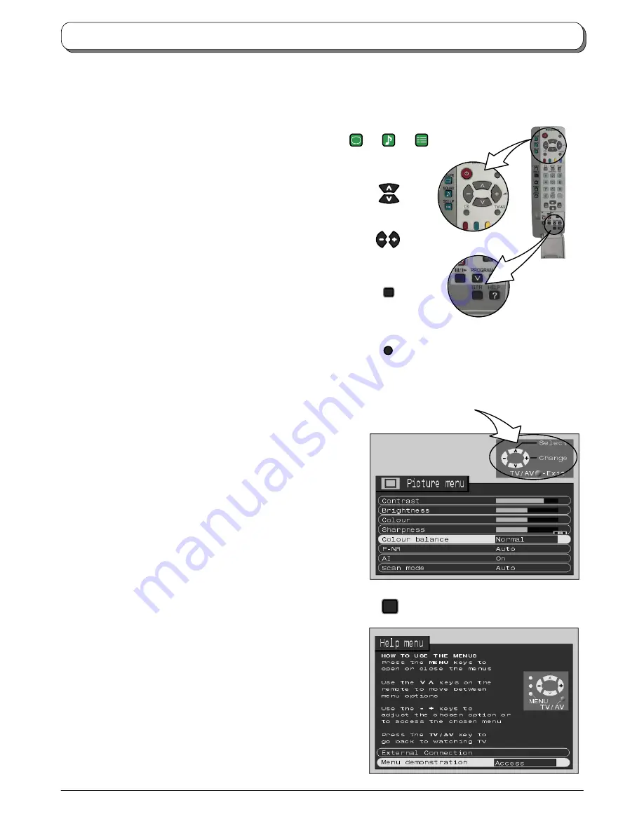 Panasonic TX-32PB50F, TX-28PB50F Operating Instructions Manual Download Page 7