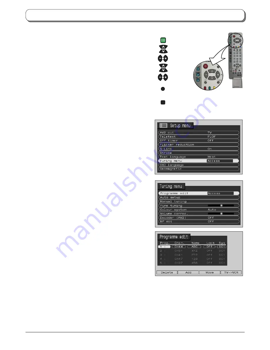 Panasonic TX-32PB50F, TX-28PB50F Operating Instructions Manual Download Page 11