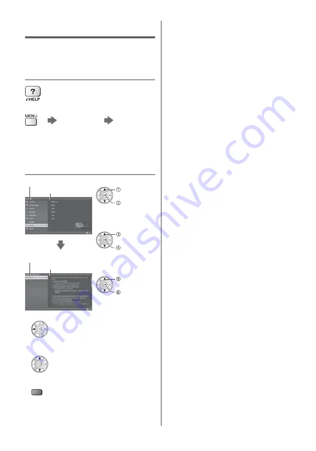 Panasonic TX-40CS620E Operating Instructions Manual Download Page 16