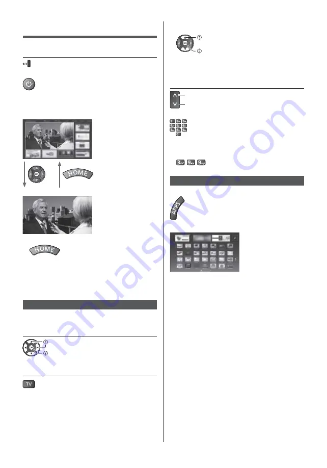 Panasonic TX-42AS520B Operating Instructions Manual Download Page 14