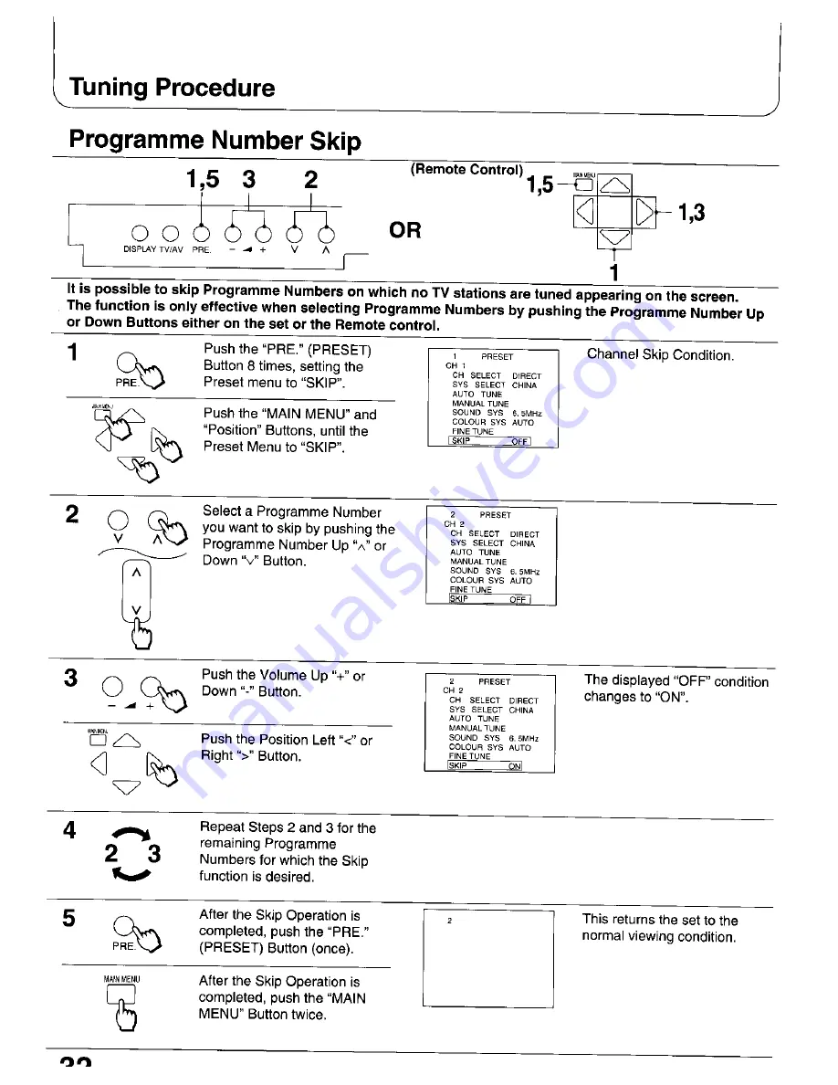 Panasonic TX-43GF85 series Operating Instructions Manual Download Page 32