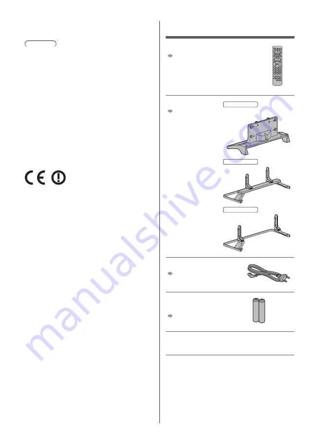 Panasonic TX-49DS500ES Operating Instructions Manual Download Page 6