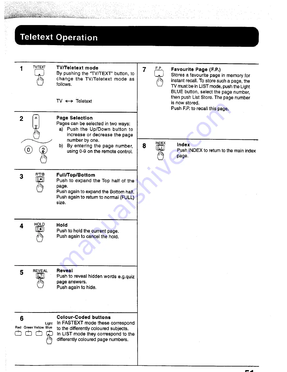 Panasonic TX-51P15 Series Operating Instructions Manual Download Page 51