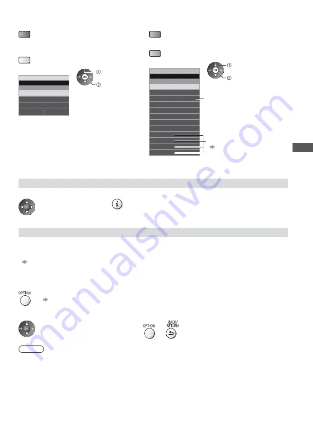 Panasonic TX-L42DT50Y Operating	 Instruction Download Page 25