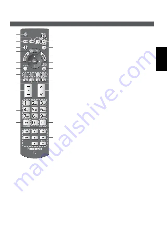 Panasonic TX-L42DT50Y Operating Instructions Manual Download Page 31