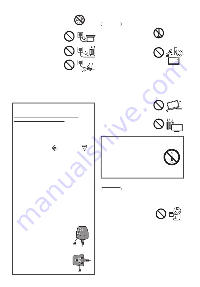 Panasonic TX-L42ET60B Operating Instructions Manual Download Page 3