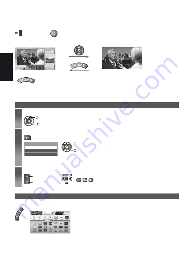 Panasonic TX-L55ET60Y Operating Instructions Manual Download Page 34