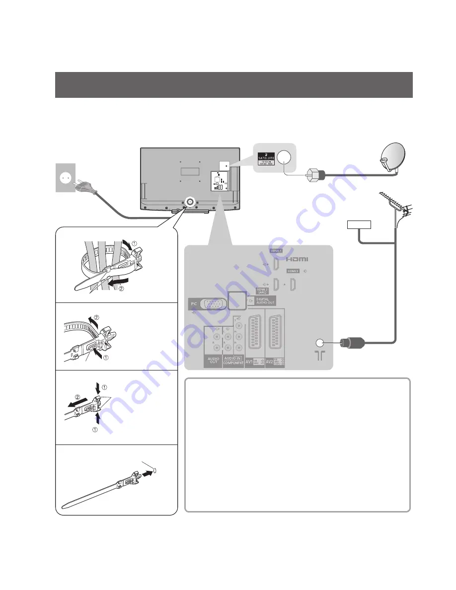 Panasonic TXL37D28EW Operating Instructions Manual Download Page 10