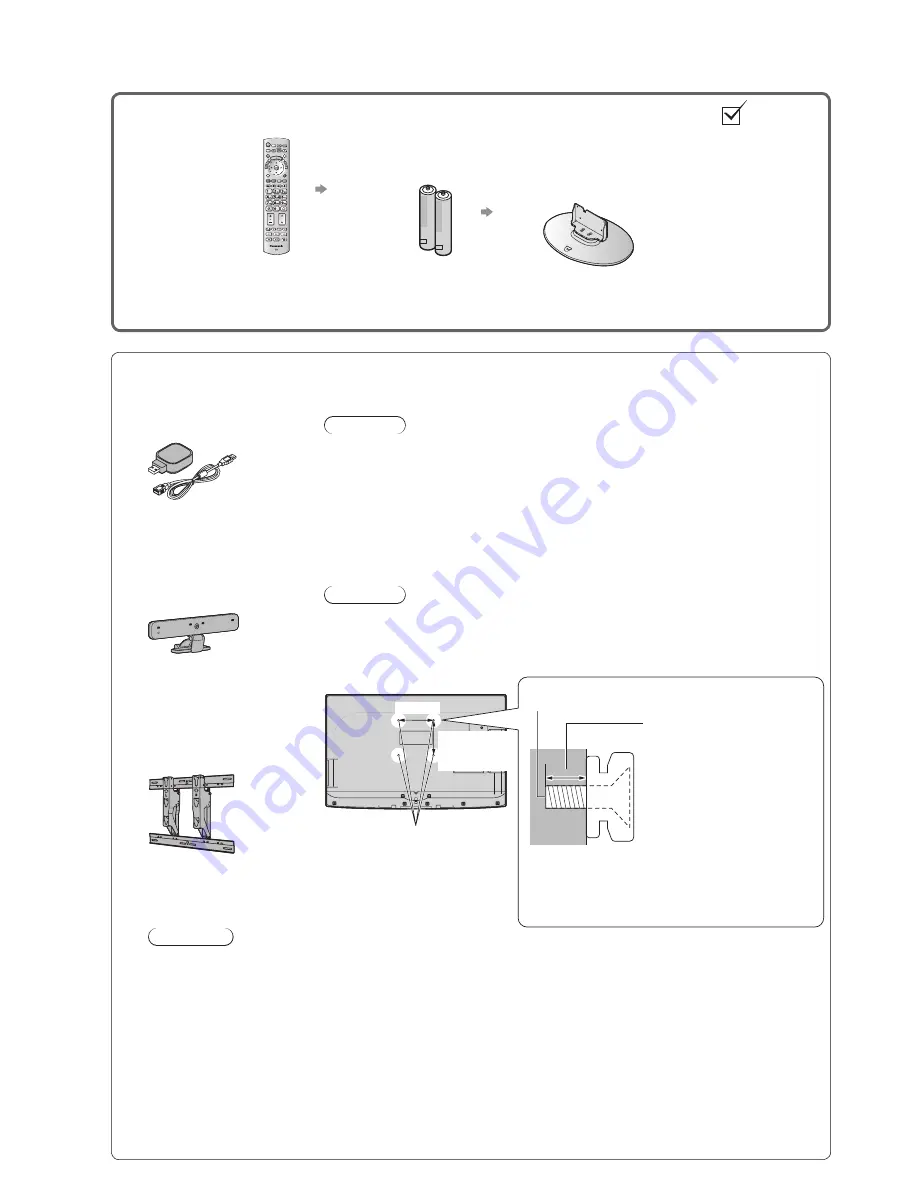 Panasonic TXL42D25 Operating Instructions Manual Download Page 6