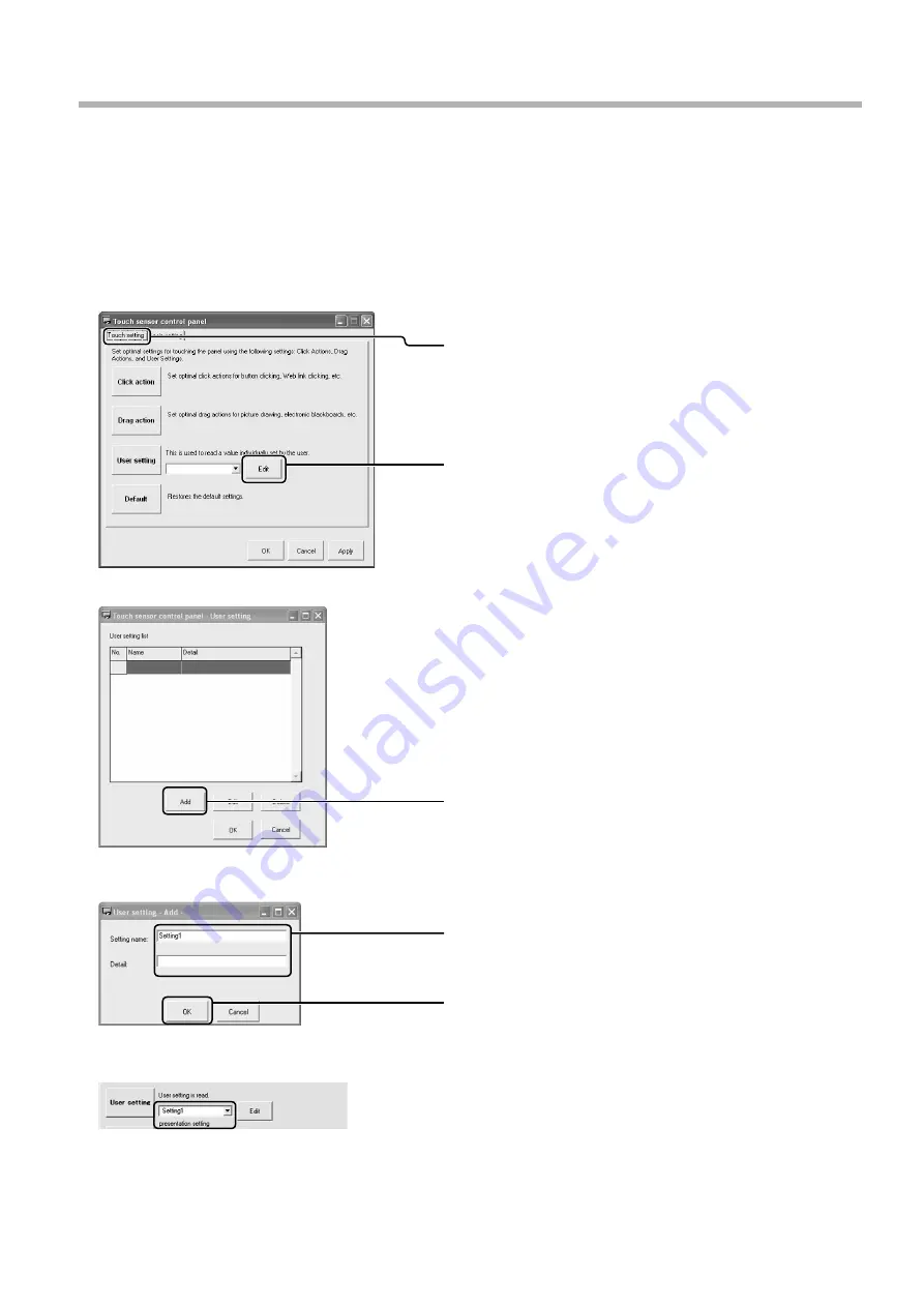 Panasonic TY-TP50P10S - Touch-screen - Wired Operating Instructions Manual Download Page 30