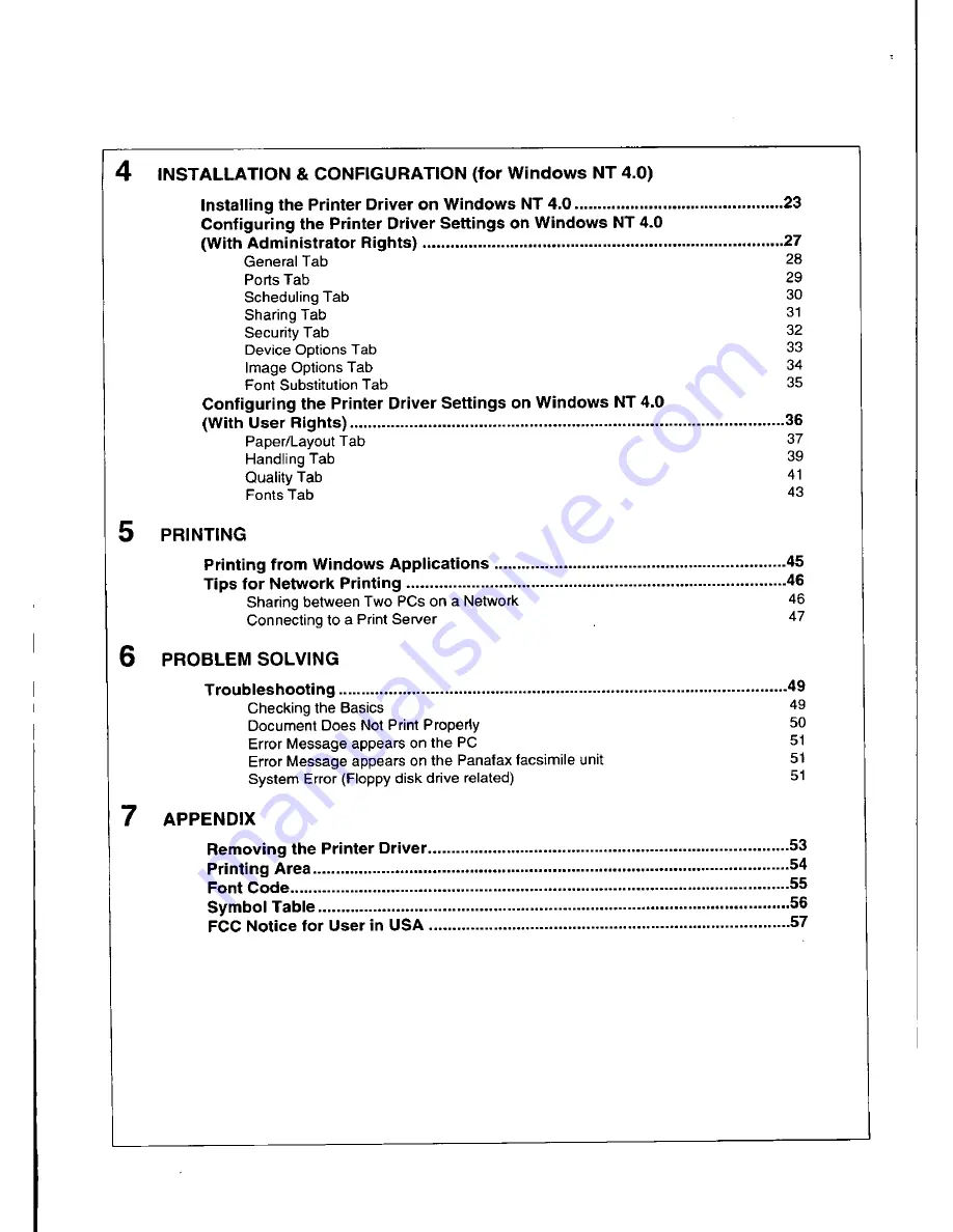 Panasonic UF 890 - Panafax B/W Laser User Manual Download Page 4