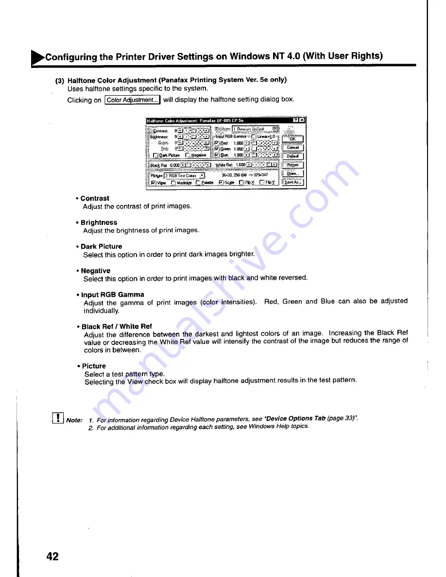 Panasonic UF 890 - Panafax B/W Laser User Manual Download Page 44