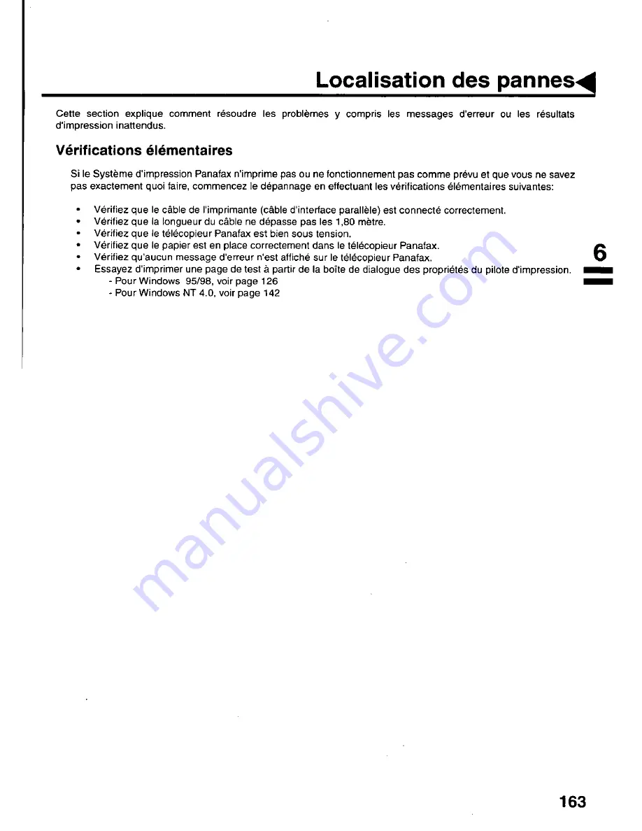 Panasonic UF 890 - Panafax B/W Laser User Manual Download Page 165