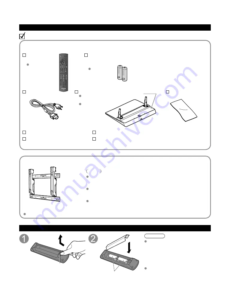 Panasonic Viera TC-50PX14 Operating Instructions Manual Download Page 8