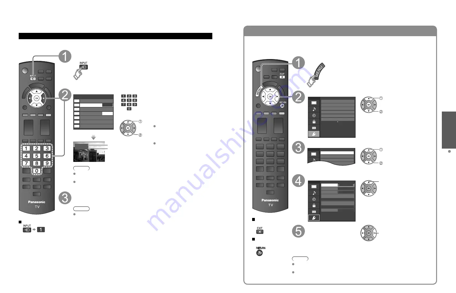 Panasonic Viera TC-L32C22 Quick Start Manual Download Page 11