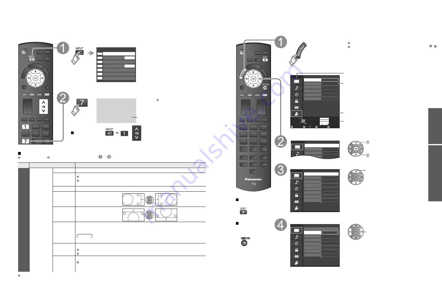 Panasonic Viera TC-L32C22 Quick Start Manual Download Page 12