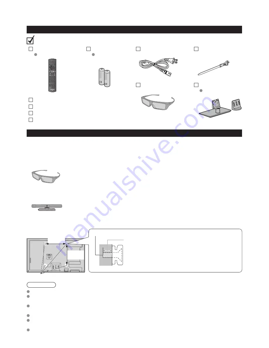 Panasonic Viera TC-L50ET60 Quick Setup Manual Download Page 8