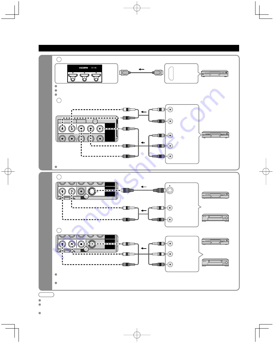 Panasonic Viera TC-P50V10 Quick Start Manual Download Page 14