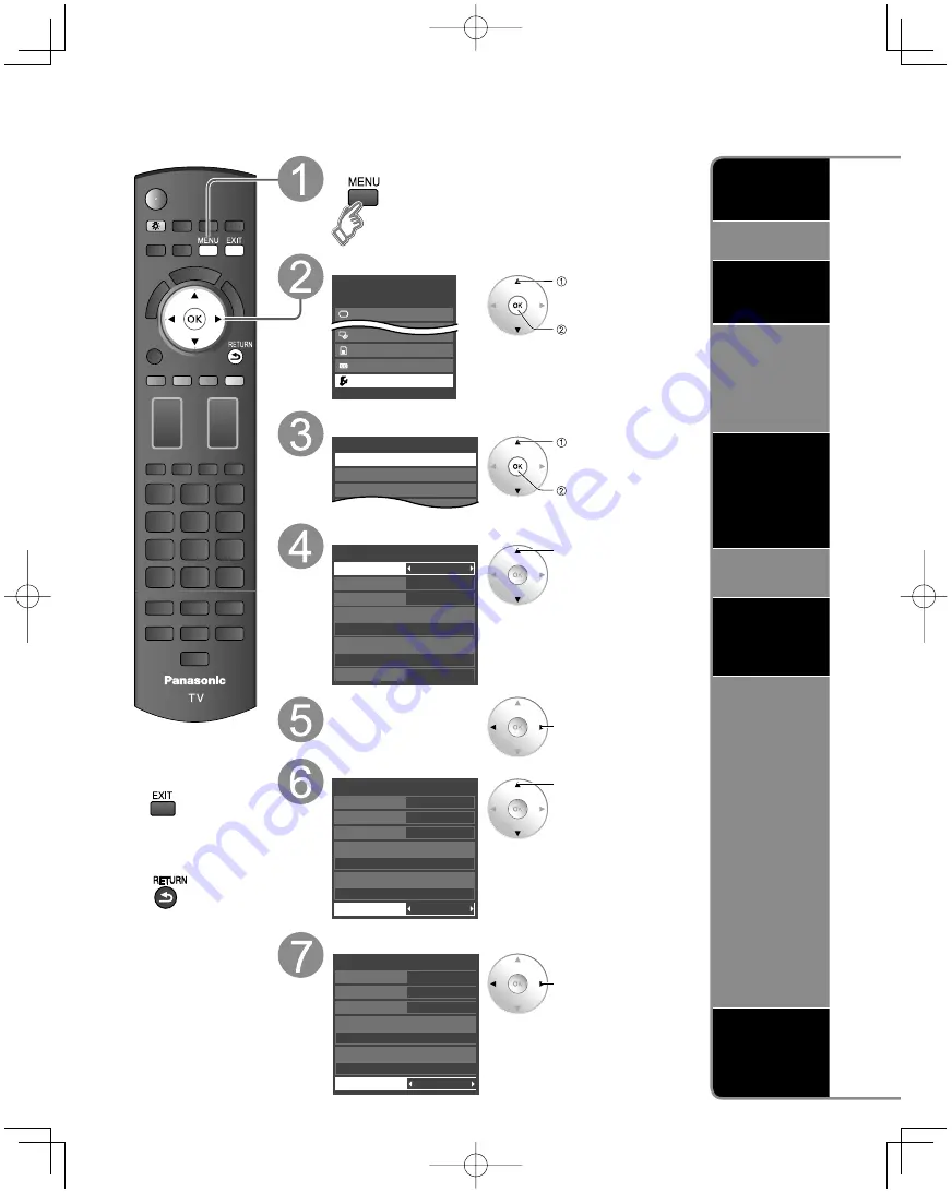 Panasonic Viera TC-P50V10 Quick Start Manual Download Page 114