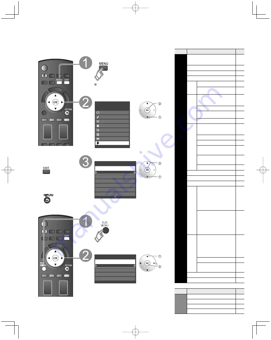 Panasonic Viera TC-P50V10 Quick Start Manual Download Page 182