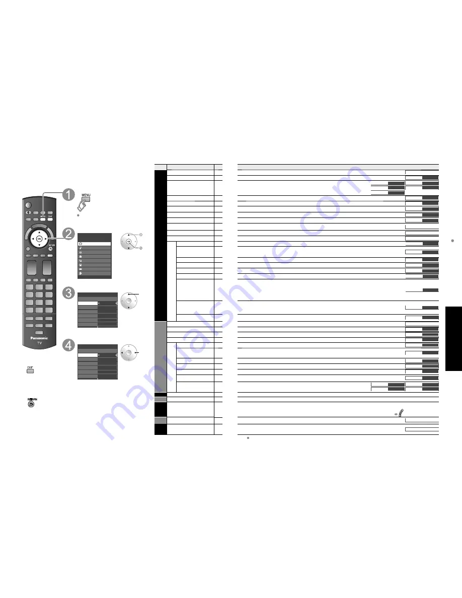 Panasonic Viera TC-P54Z1 Operating Instructions Manual Download Page 21