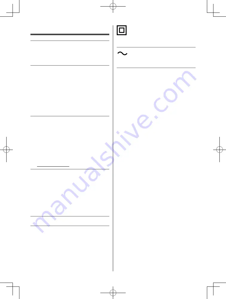 Panasonic VIERA TH-40ES500A Operating Instructions Manual Download Page 3