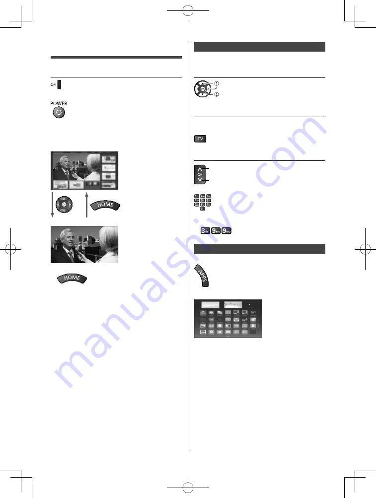 Panasonic VIERA TH-40ES500A Operating Instructions Manual Download Page 22