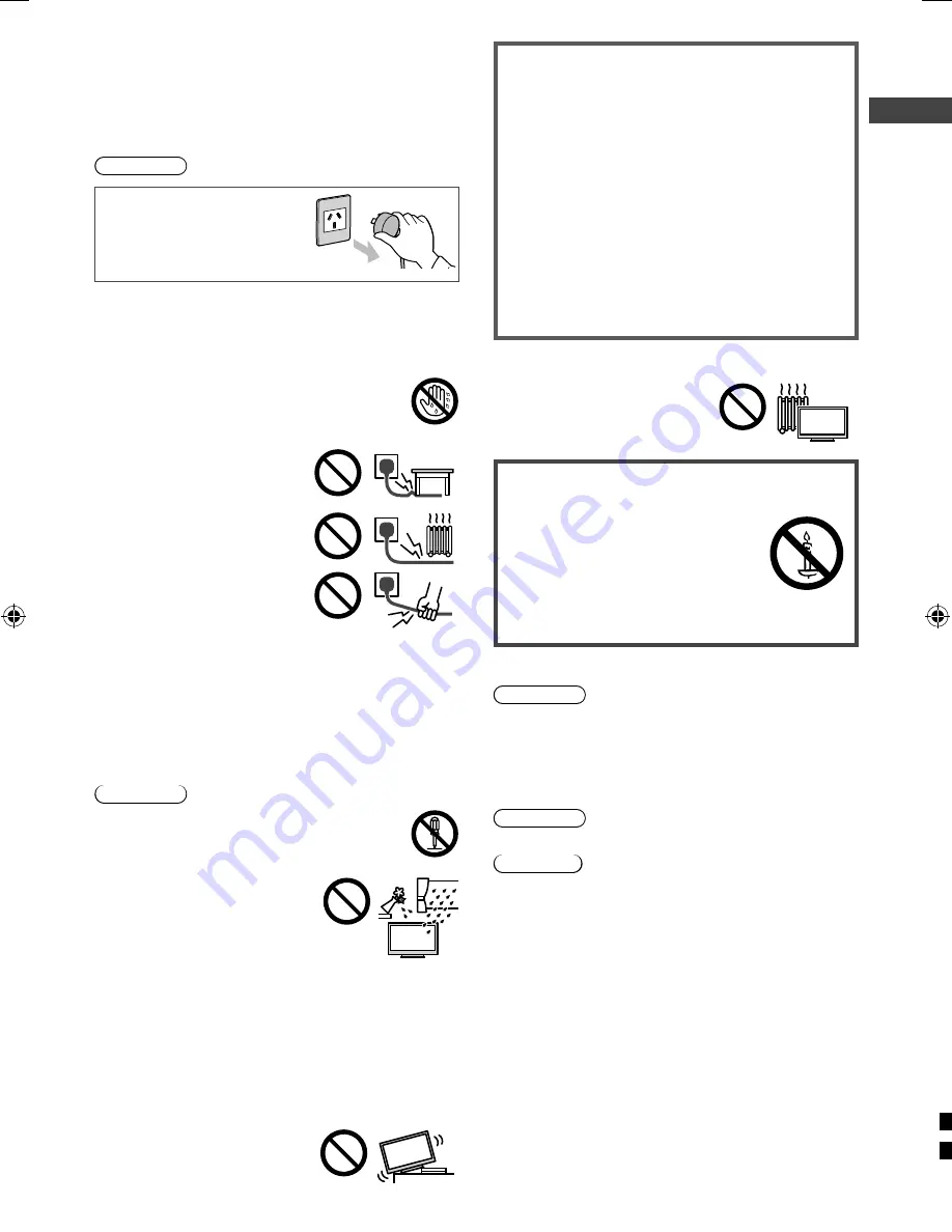 Panasonic Viera TH-42A400A Operating Instructions Manual Download Page 3