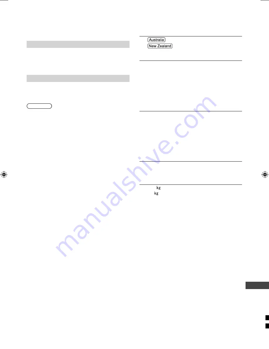 Panasonic Viera TH-42A400A Operating Instructions Manual Download Page 21