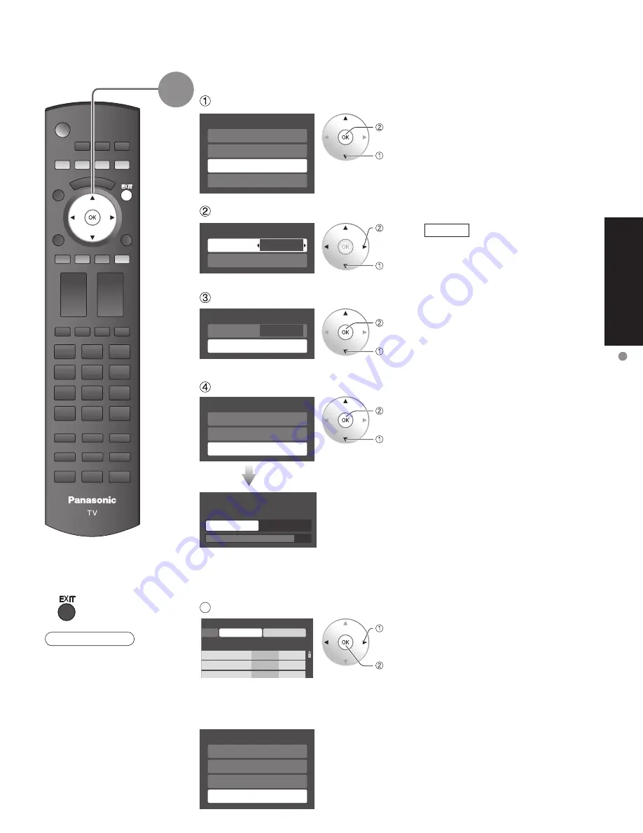 Panasonic Viera TH-42PE77 Quick Start Manual Download Page 19