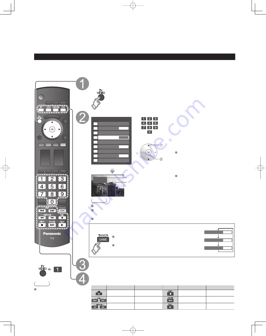 Panasonic VIERA TH-50PZ85U Operating Instructions Manual Download Page 20