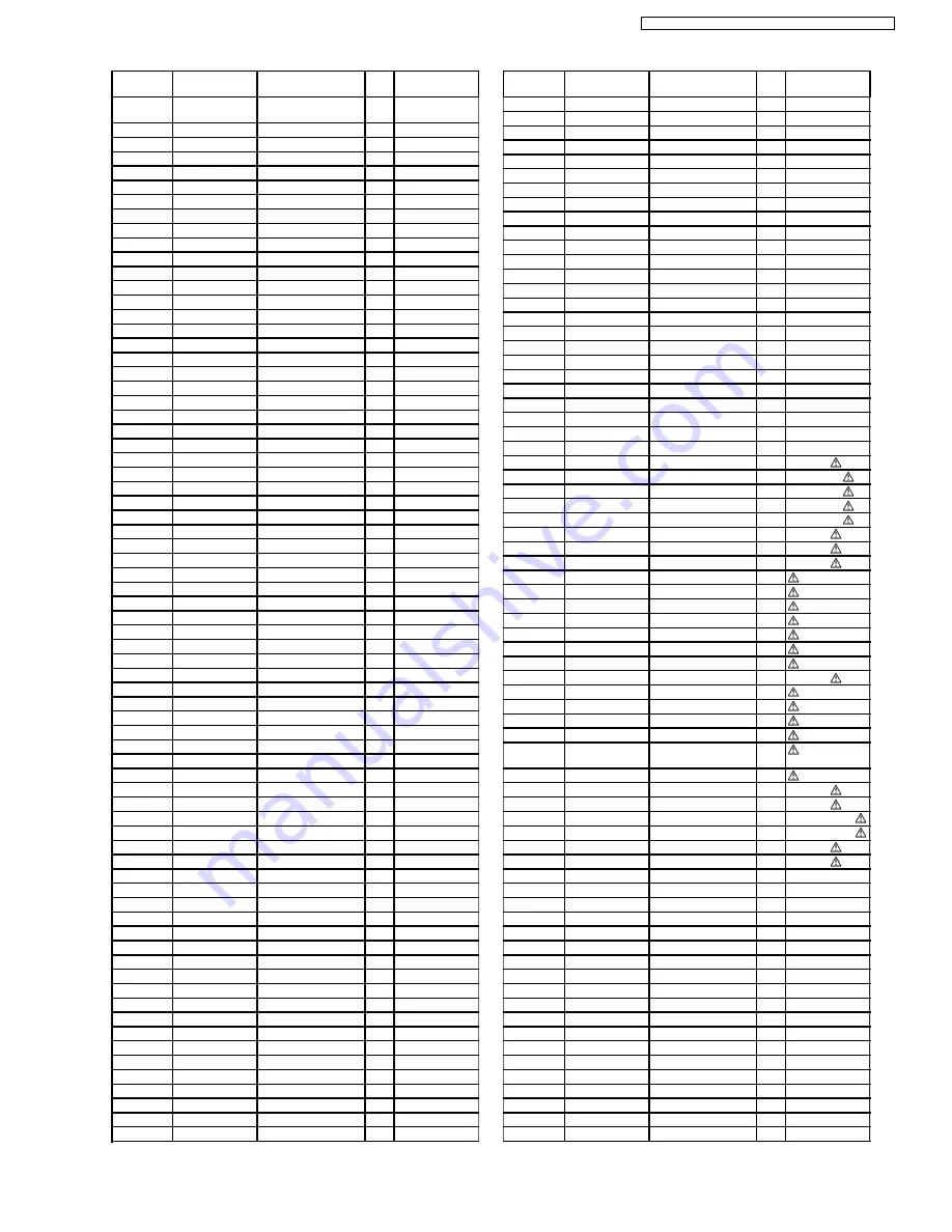 Panasonic Viera TH-58PZ700B Service Manual Download Page 177