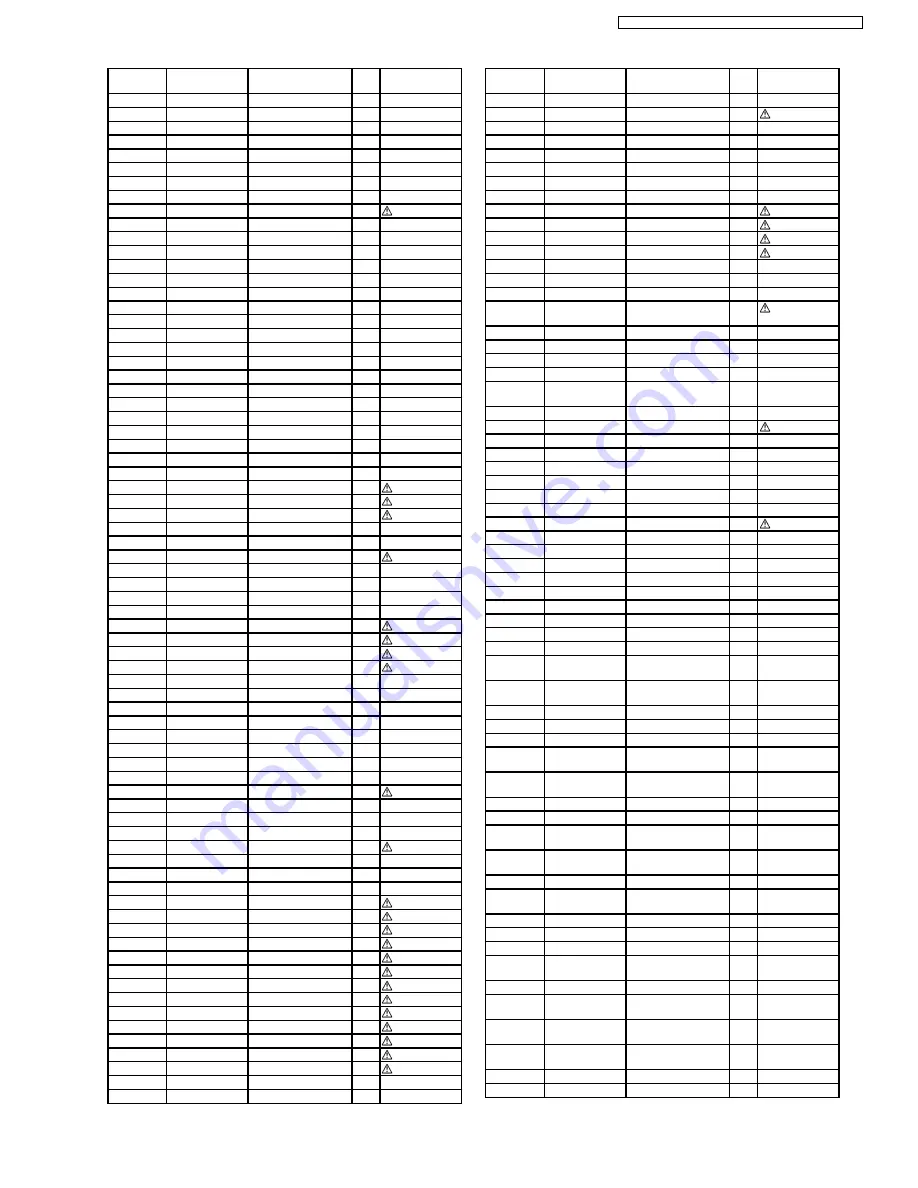 Panasonic Viera TH-58PZ700B Service Manual Download Page 197