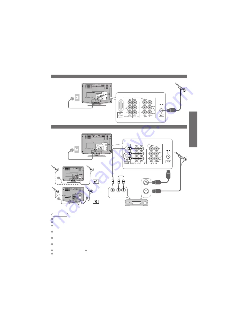 Panasonic Viera TH-L19X10AK Operating Instructions Manual Download Page 11