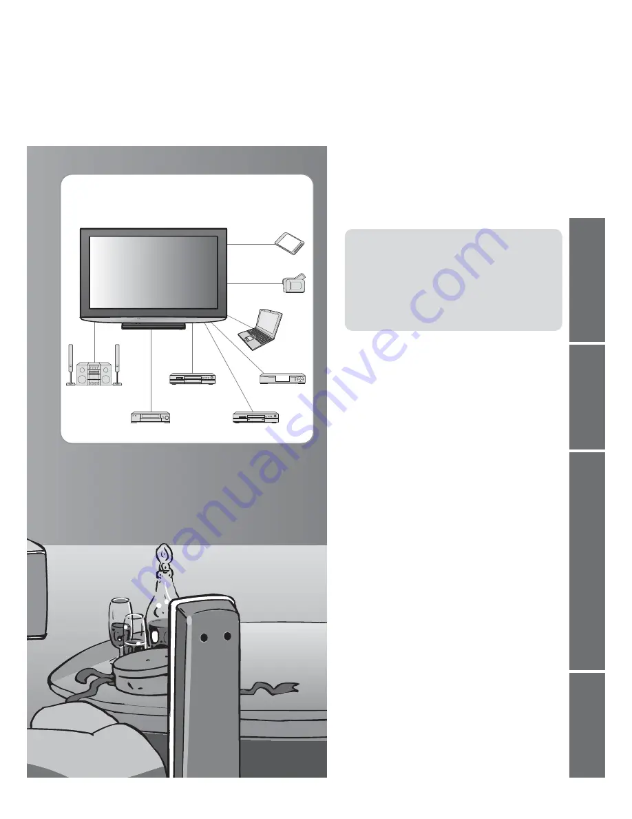 Panasonic Viera TX-D32LF82F Operating Instructions Manual Download Page 3