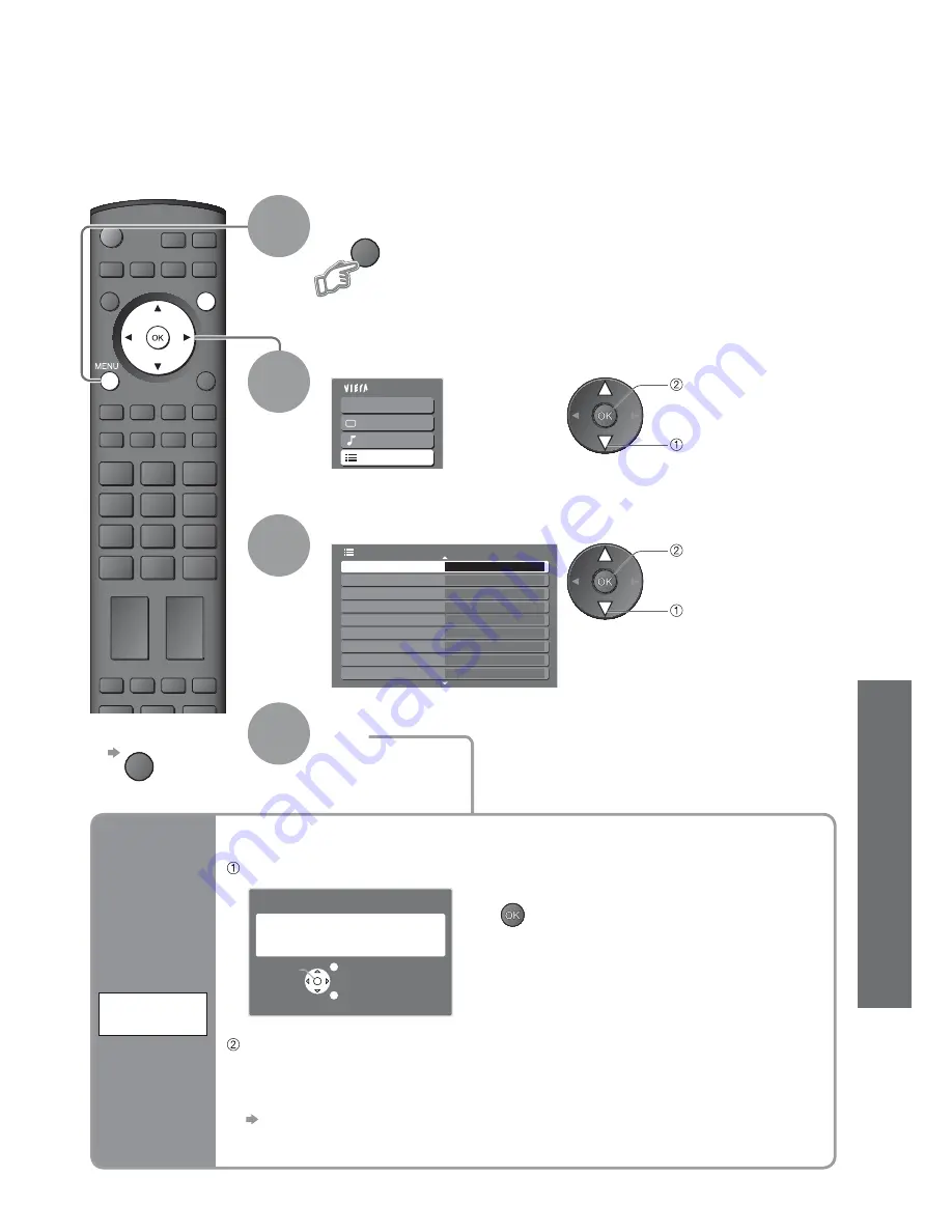 Panasonic Viera TX-D32LF82F Operating Instructions Manual Download Page 31