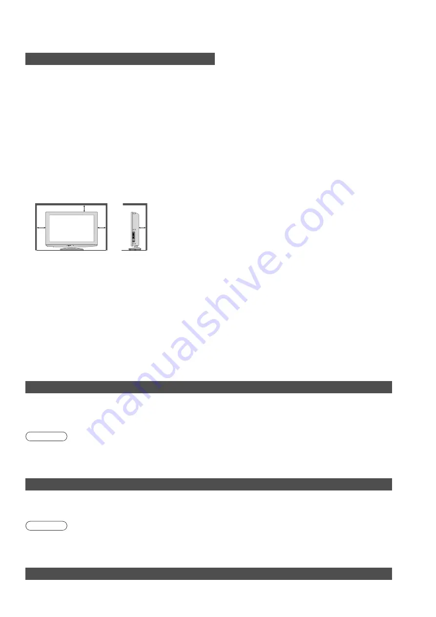 Panasonic Viera TX-L26X10Y Operating Instructions Manual Download Page 5