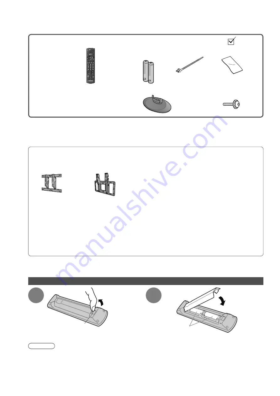 Panasonic Viera TX-L26X10Y Operating Instructions Manual Download Page 6