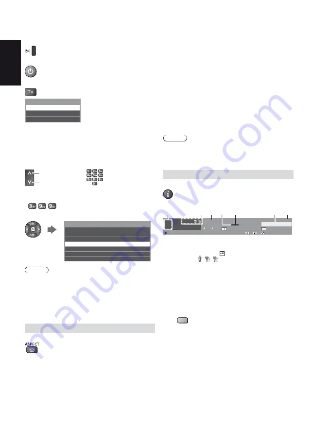 Panasonic Viera TX-L32B6E Operating Instructions Manual Download Page 12