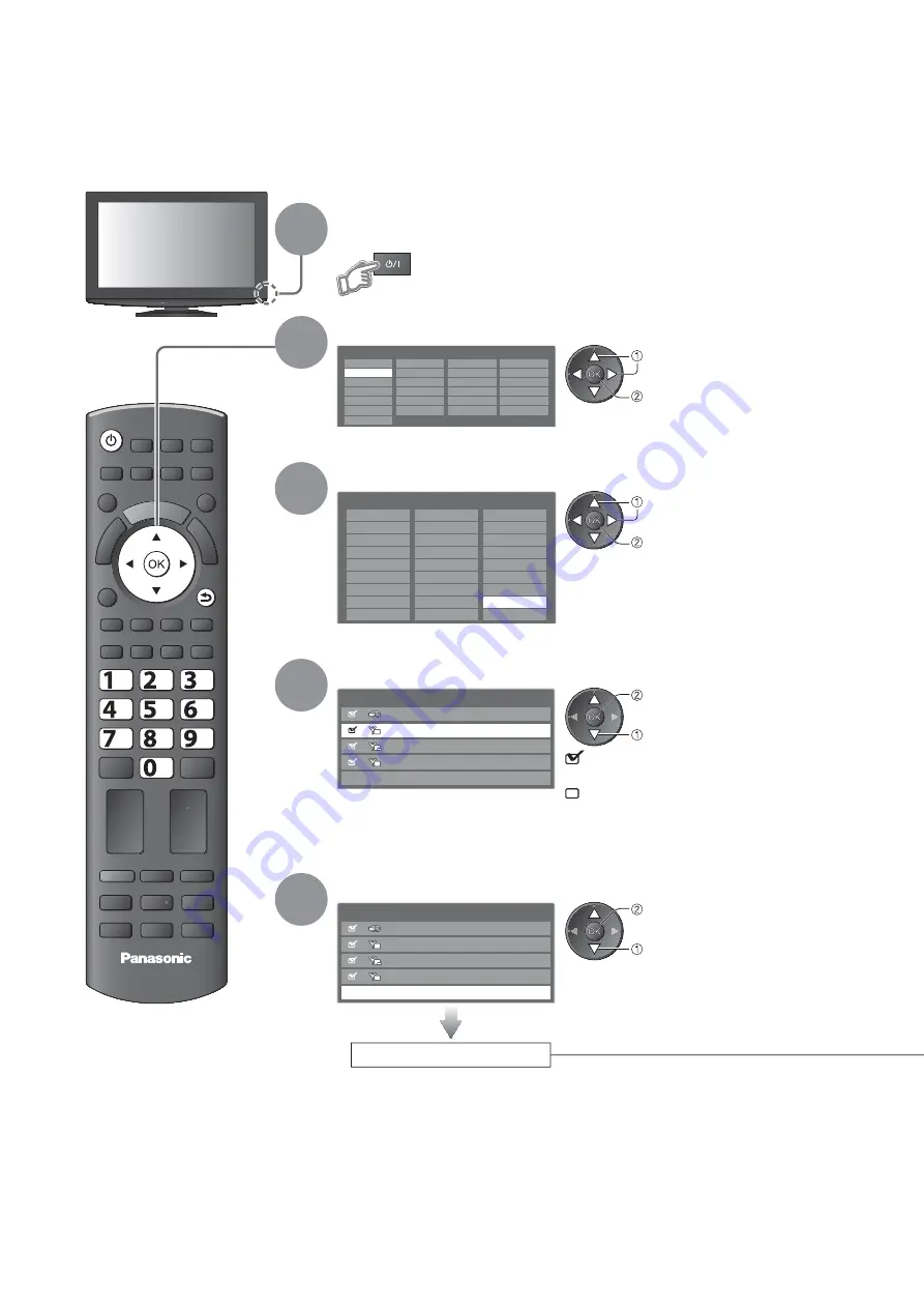 Panasonic Viera TX-L42U2L Operating Instructions Manual Download Page 12