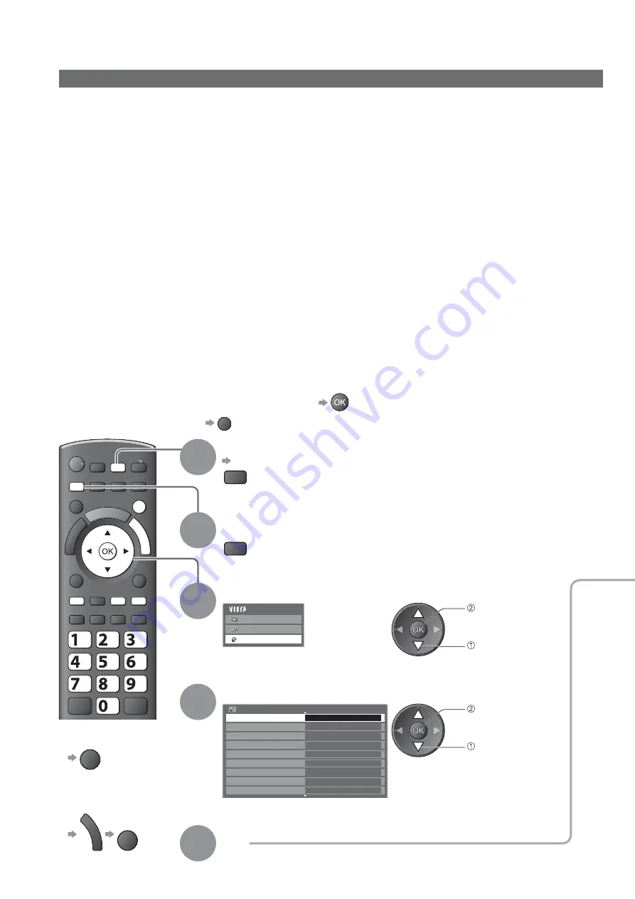 Panasonic Viera TX-LF32G20S Operating Instructions Manual Download Page 40