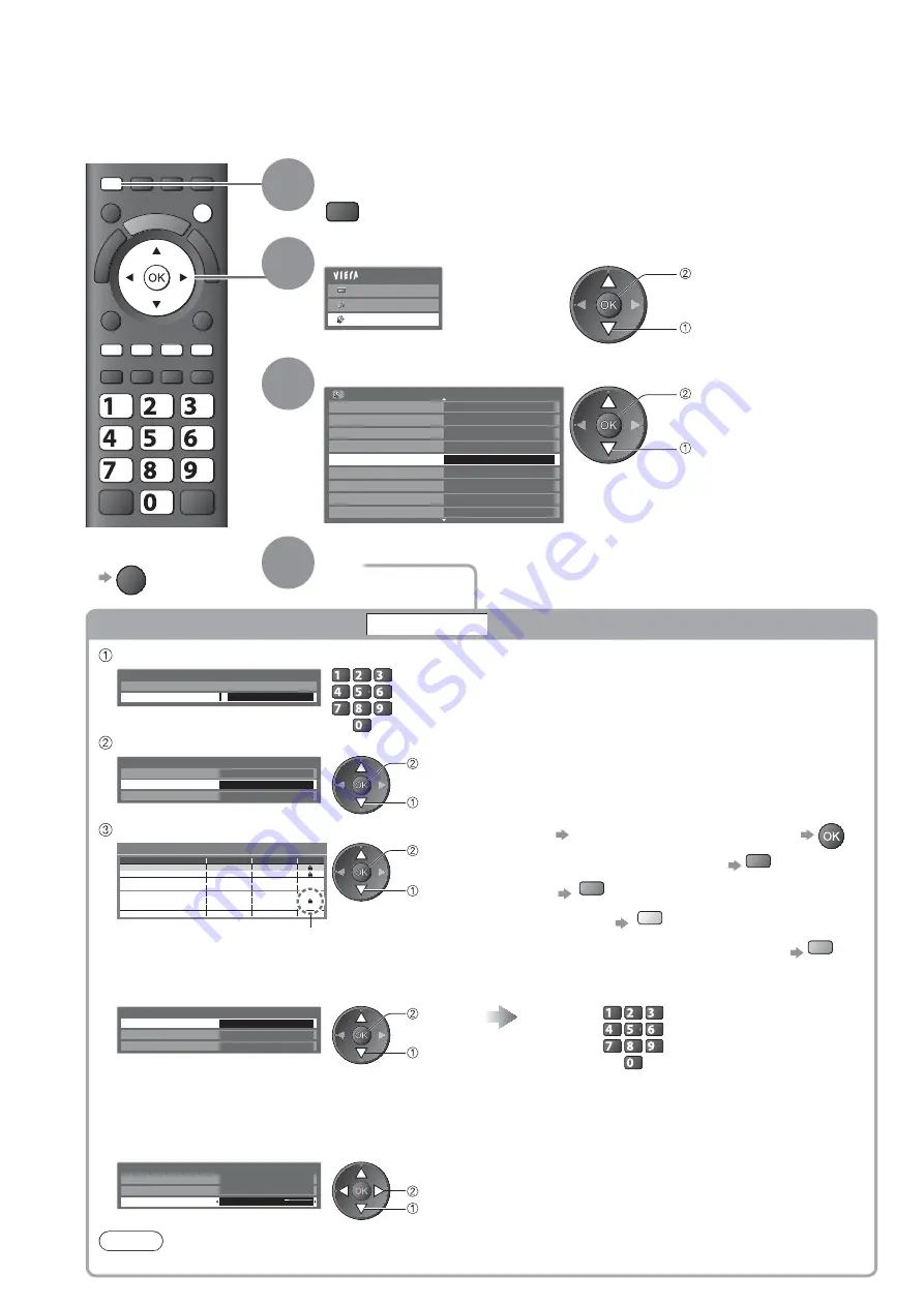 Panasonic Viera TX-LF32G20S Operating Instructions Manual Download Page 42