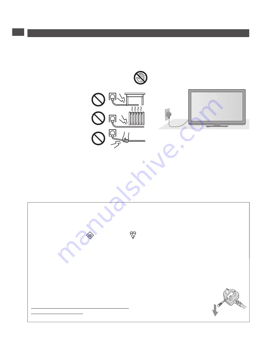 Panasonic Viera TX-P42S30B Скачать руководство пользователя страница 4