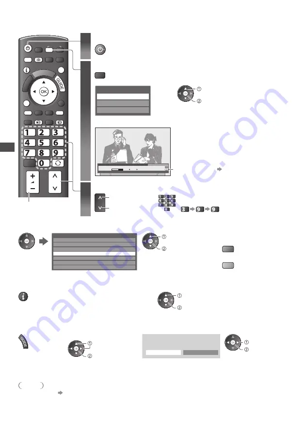 Panasonic Viera TX-P42UX30E Operating Instructions Manual Download Page 14