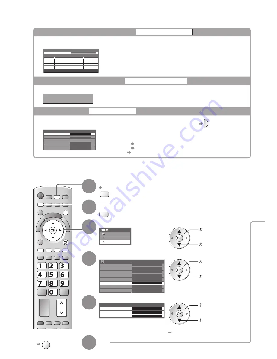 Panasonic Viera TX-P42V20B Operating Instructions Manual Download Page 46