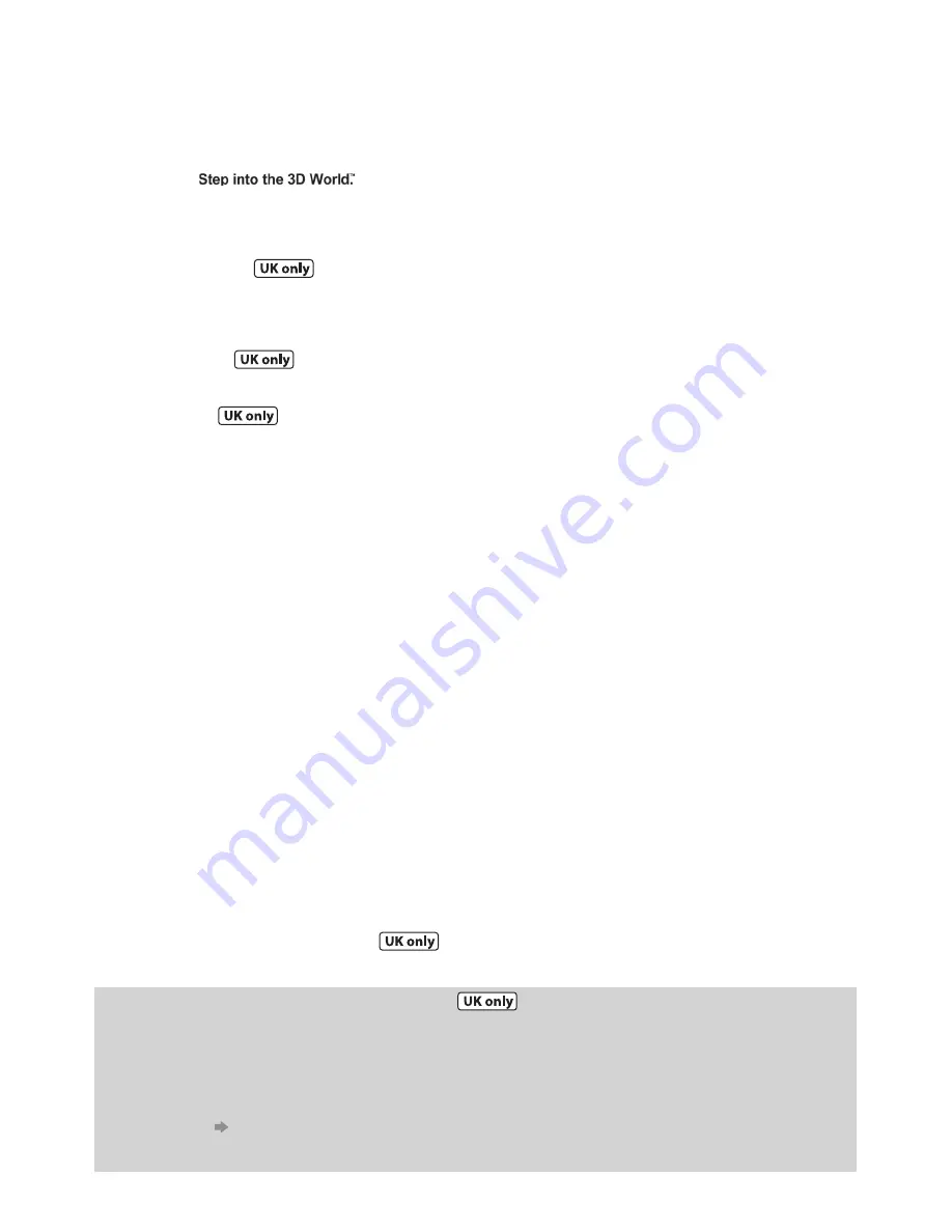 Panasonic Viera TX-P46GT30B Operating Instructions Manual Download Page 2