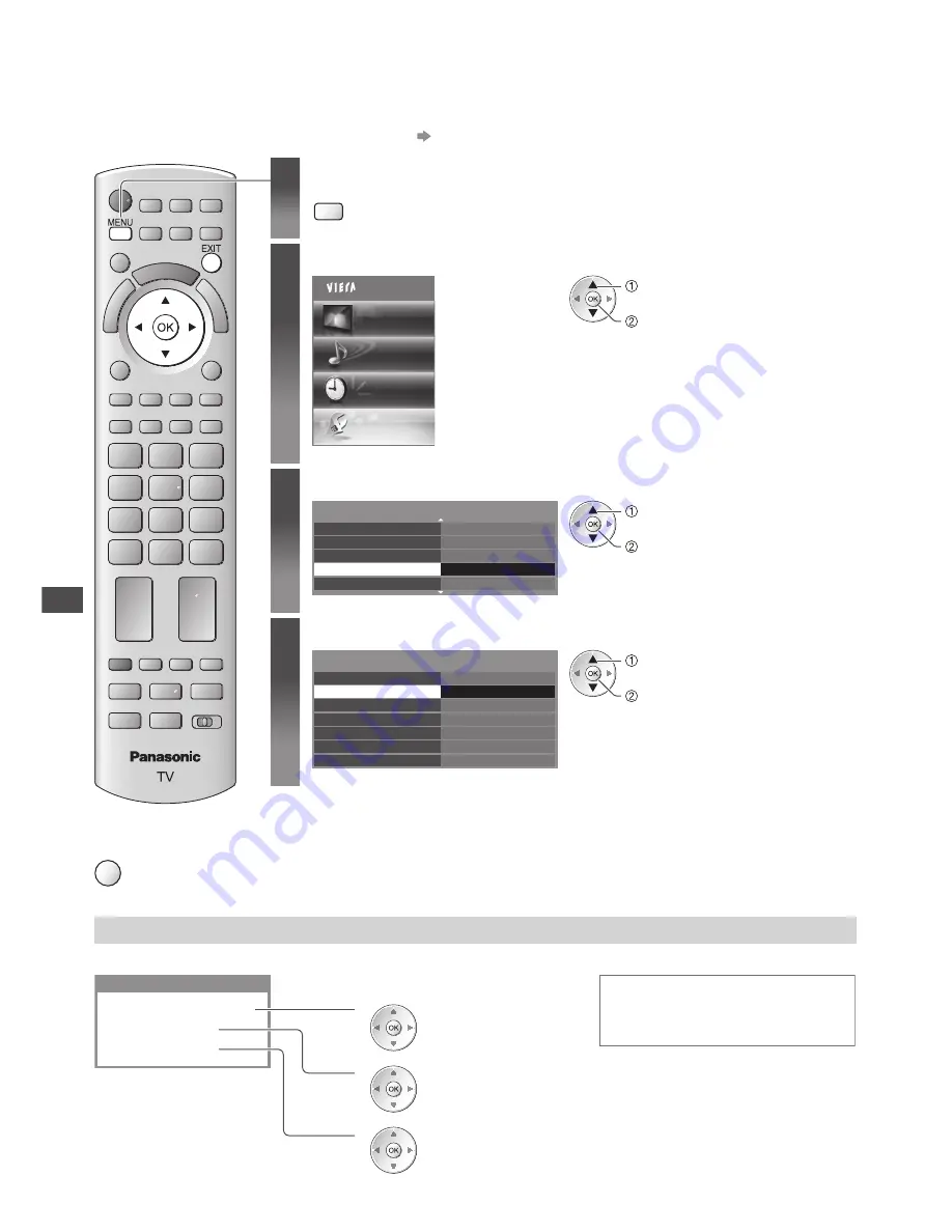 Panasonic Viera TX-P46GT30B Operating Instructions Manual Download Page 62