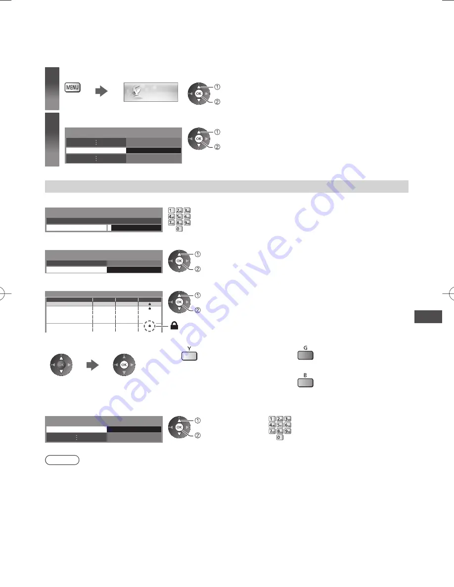 Panasonic Viera VT50H series Operating Instructions Manual Download Page 54